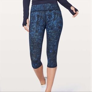 Lululemon City Lights Cropped Leggings